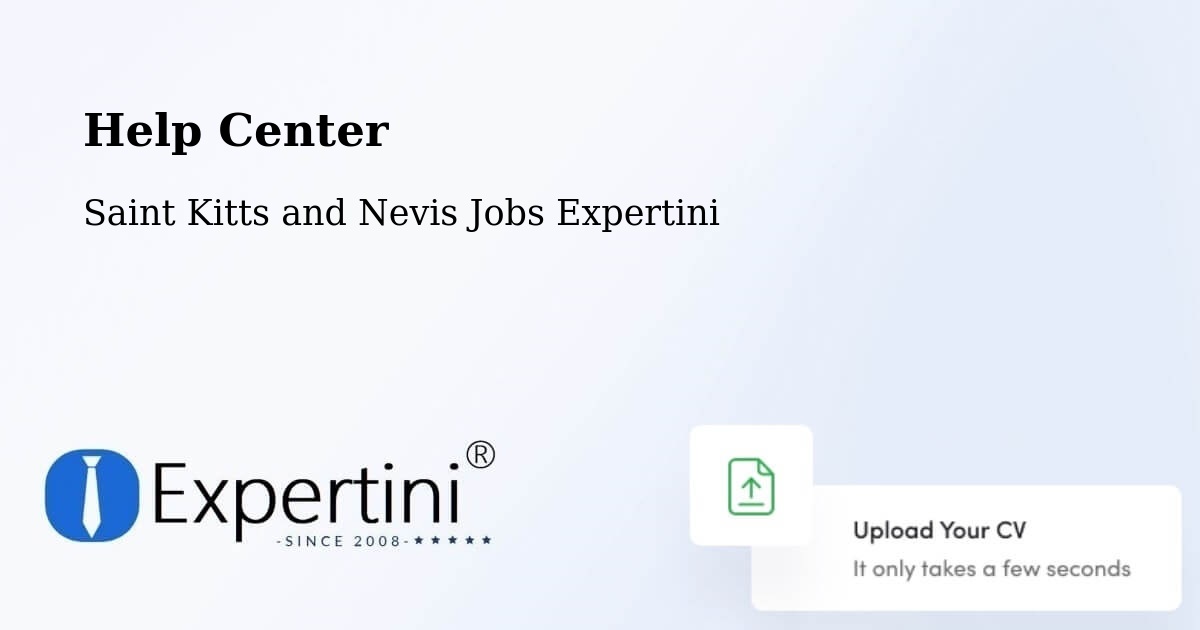 Help Center – Fig Tree - Saint Kitts and Nevis Jobs Expertini
